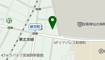 理容澤の地図画像