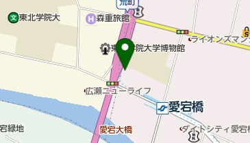 ベスパ仙台の地図画像