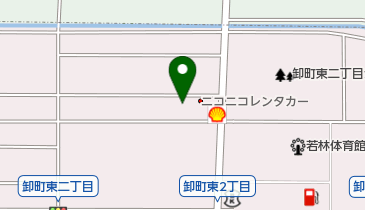 日研硝子株式会社東北事業部の地図画像