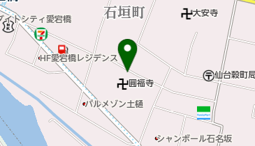 マルワ電気仙台店の地図画像