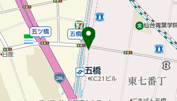 五橋小新堂の地図画像