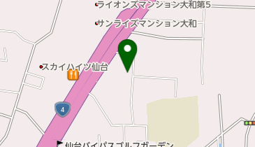 皆成建設株式会社の地図画像