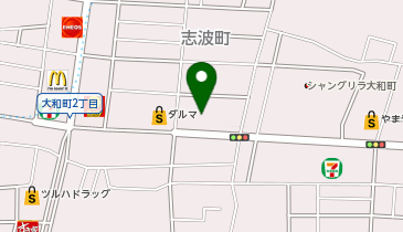 シーガル大和町店の地図画像