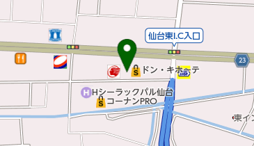 株式会社パシフィックオート仙台六丁目店の地図画像