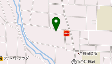 沖野八幡神社の地図画像
