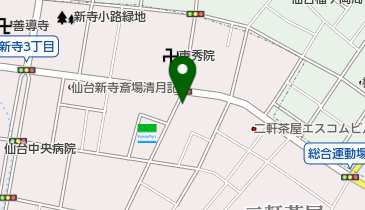 有限会社千葉商店の地図画像