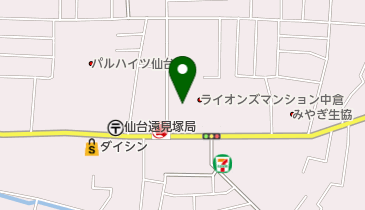 なりた接骨院の地図画像