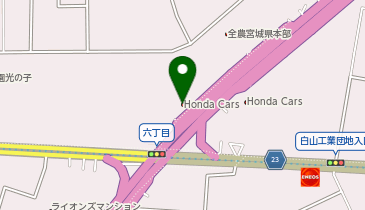 アップル仙台六丁目店の地図画像