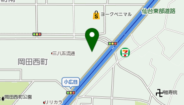 フレックス株式会社 ハイエース仙台店の地図画像