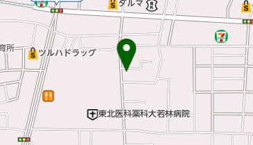 田中塗料店の地図画像