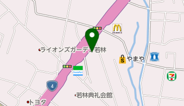 ヤクルト宮城中央販売株式会社 若林センターの地図画像
