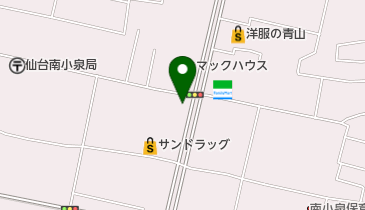 日焼けサロンウルフ 南小泉店の地図画像