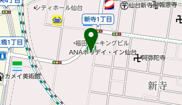 アリス美容室の地図画像