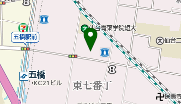 ビューティ石賀の地図画像