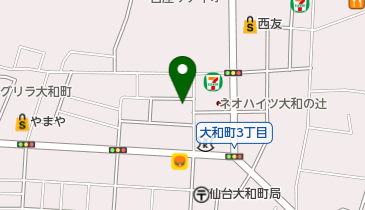 K&M美容室の地図画像