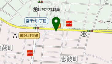 ヘアーサロンマニューバの地図画像