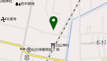 理容いわての地図画像