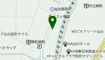 日本棋院仙台長町支部の地図画像