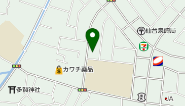 ヘアースタジオアイ・ツー・ケーの地図画像