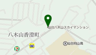 仙台八木山スカイマンション管理組合の地図画像