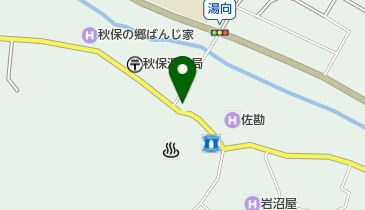 山尾こけし店の地図画像