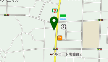 ハッピーリフォーム 南仙台店の地図画像