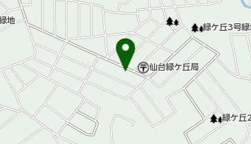 緑ヶ丘カラー現像所の地図画像