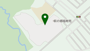 萩の郷福祉工場製造部の地図画像