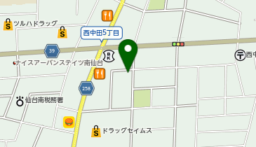 Bear動物病院の地図画像