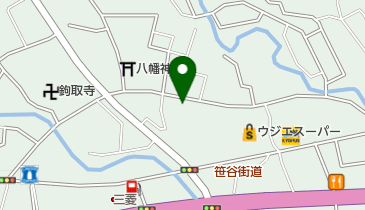 ハッピー美容室の地図画像