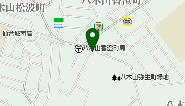 ビューティサロンわだの地図画像