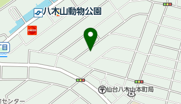 山中美容室の地図画像