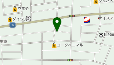 カットハウス若葉の地図画像