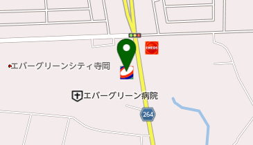 北日本石油株式会社仙台支店パークタウン給油所の地図画像