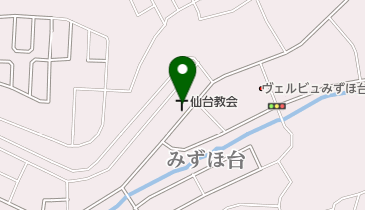 宗教法人キリスト兄弟団仙台教会の地図画像