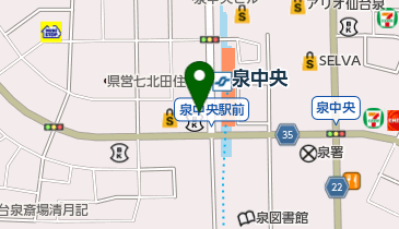 東洋証券株式会社仙台支店の地図画像