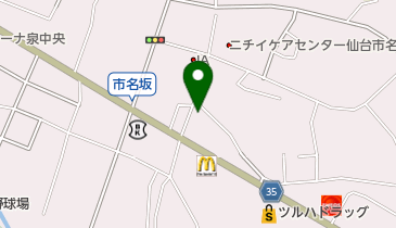 日焼けサロンジャンタナの地図画像