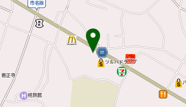 ピザハット 泉市名坂店の地図画像