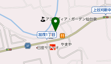 アットマスフェリックヘアーメイクの地図画像