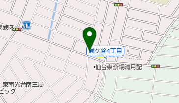 パープル美容室の地図画像