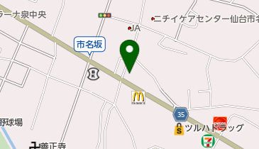 ヘアーコレクションHIROの地図画像