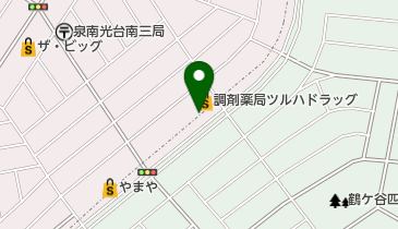 田中米穀南光台店の地図画像