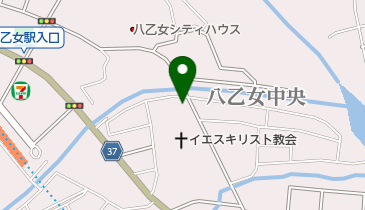 ヘアーサロンFANの地図画像