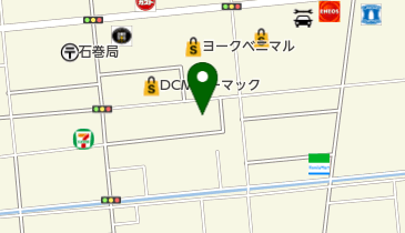 せんたく専科イブ本店の地図画像