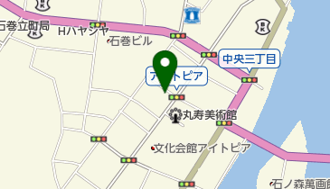 わかつき化粧品店の地図画像