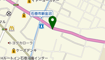 石巻三文字屋の地図画像