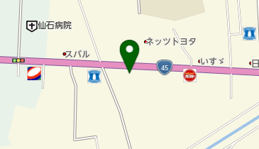 宍戸自動車整備工場の地図画像