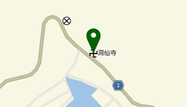 洞仙寺の地図画像