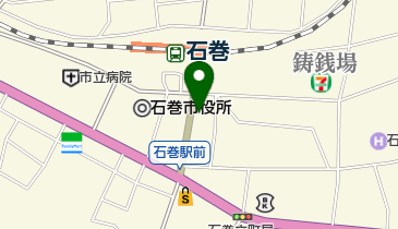 石母田商店の地図画像
