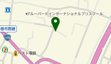 有限会社ビーグラットの地図画像